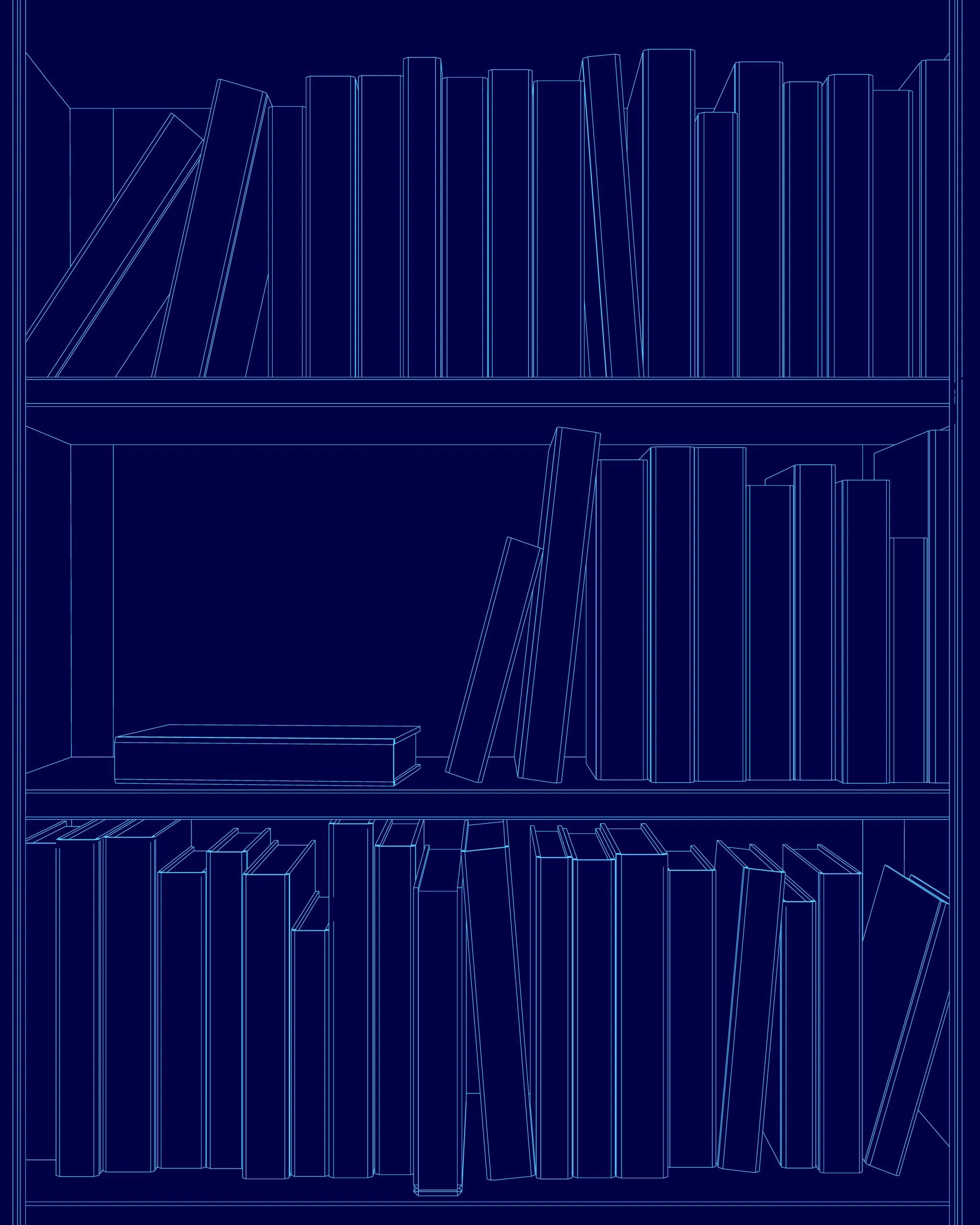 Bookish illustration used as a testimonial avatar placeholder.